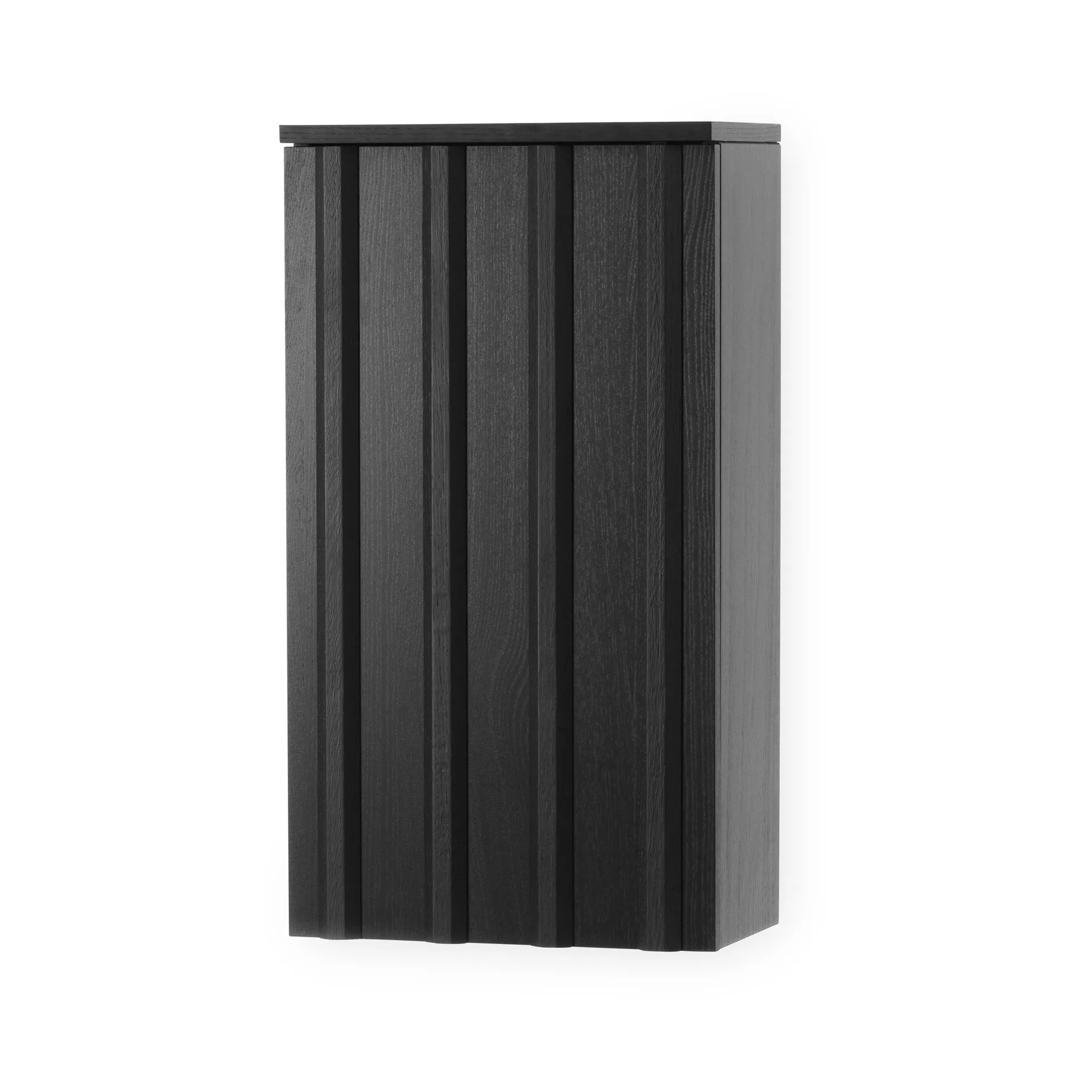 Rib väggskåp, Soft black, 73x40x23 cm Normann Copenhagen