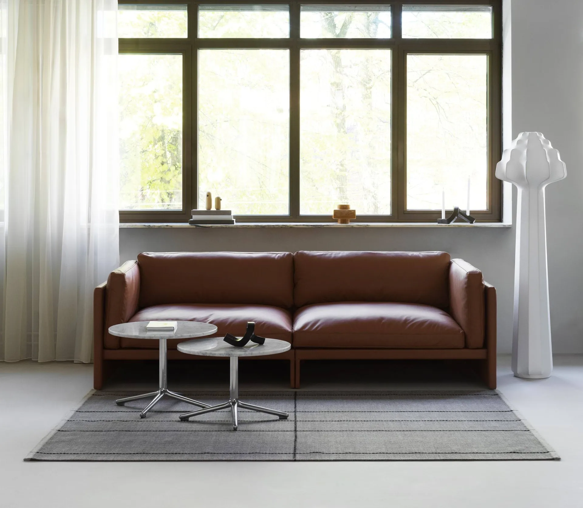 Seam matta, Blue tones, 250x350 cm Normann Copenhagen