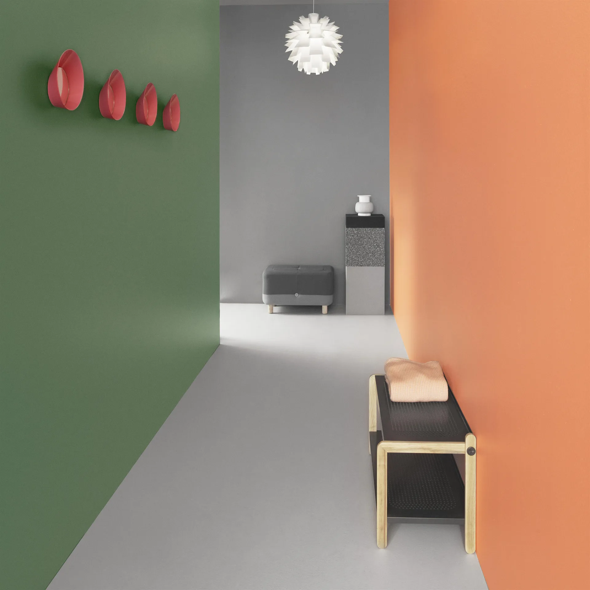 Sko skohylla, grå Normann Copenhagen
