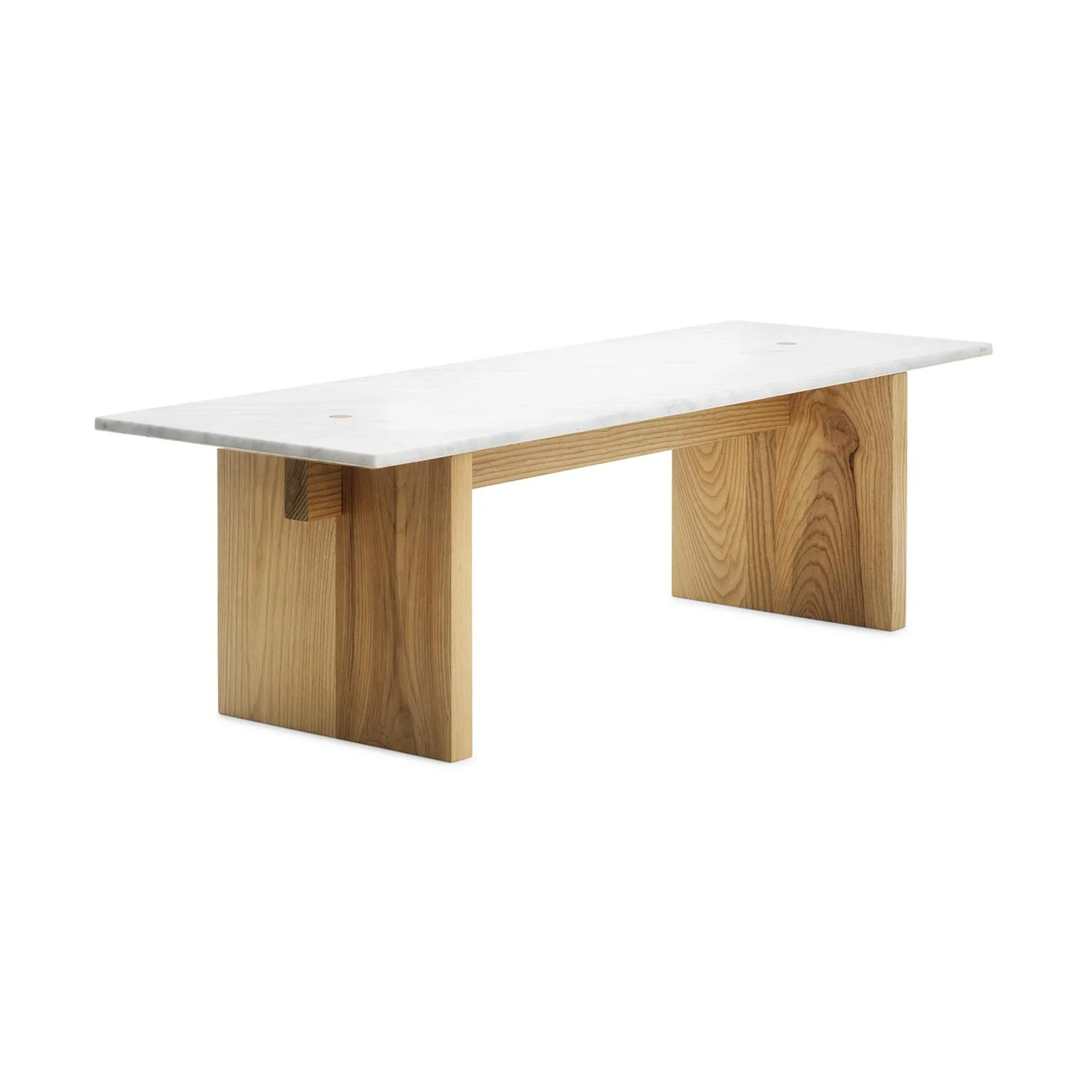 Solid Table soffbord 130x38,5x40 cm, White Normann Copenhagen