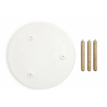 Tablo bord vit-ask - liten - Normann Copenhagen