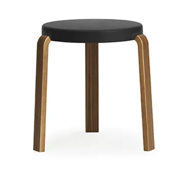 Tap pall - Black, valnötsben - Normann Copenhagen