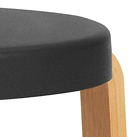 Tap pall, svart-ek Normann Copenhagen