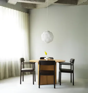 Timb karmstol - Brown ash-Hallingdal 368 - Normann Copenhagen