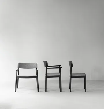 Timb stol - Black ash-Hallingdal 166 - Normann Copenhagen