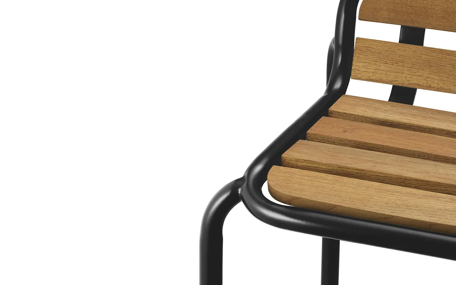 Vig Robinia stol, Svart Normann Copenhagen