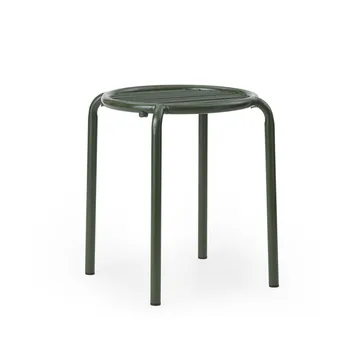Vig rund pall - Grön, Ø41x46 cm - Normann Copenhagen