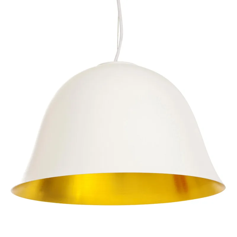 Cloche Two pendel, Vit NORR11