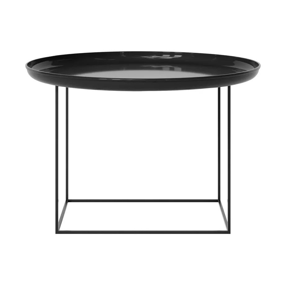 Duke soffbord medium, Lacquered obsidian NORR11