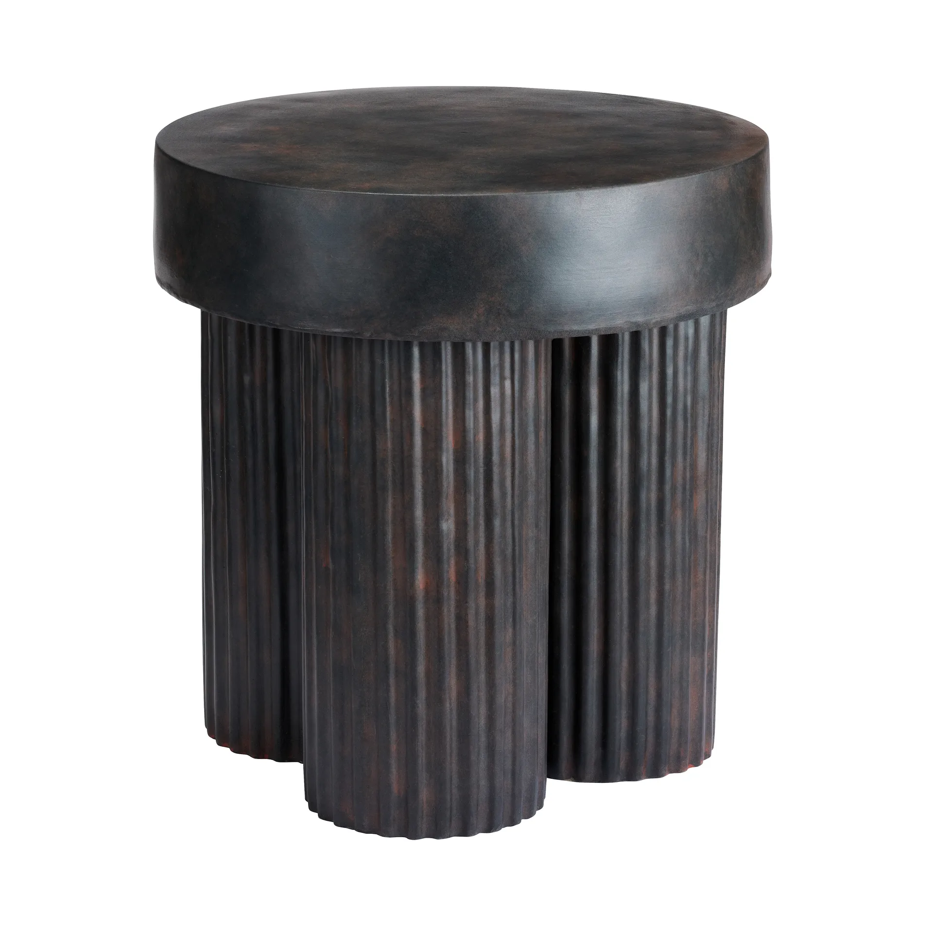 Gear soffbord högt Ø45 cm, Earth (brun-svart) NORR11