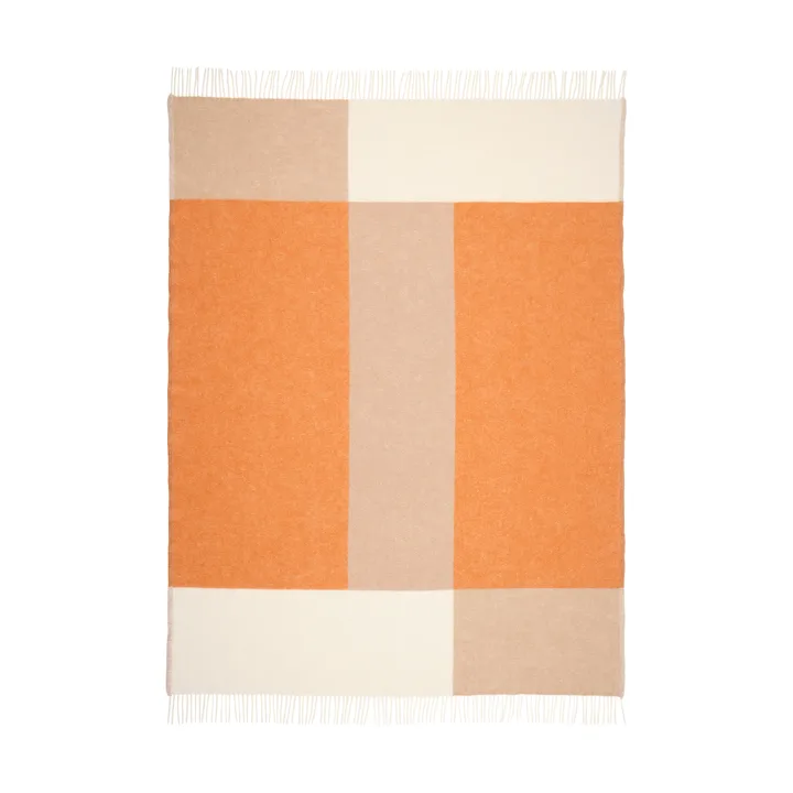 Layer pläd - Orange, 130x170 cm - Northern