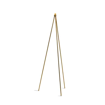 Oslo Wood golvlampa stativ - Guld - Northern