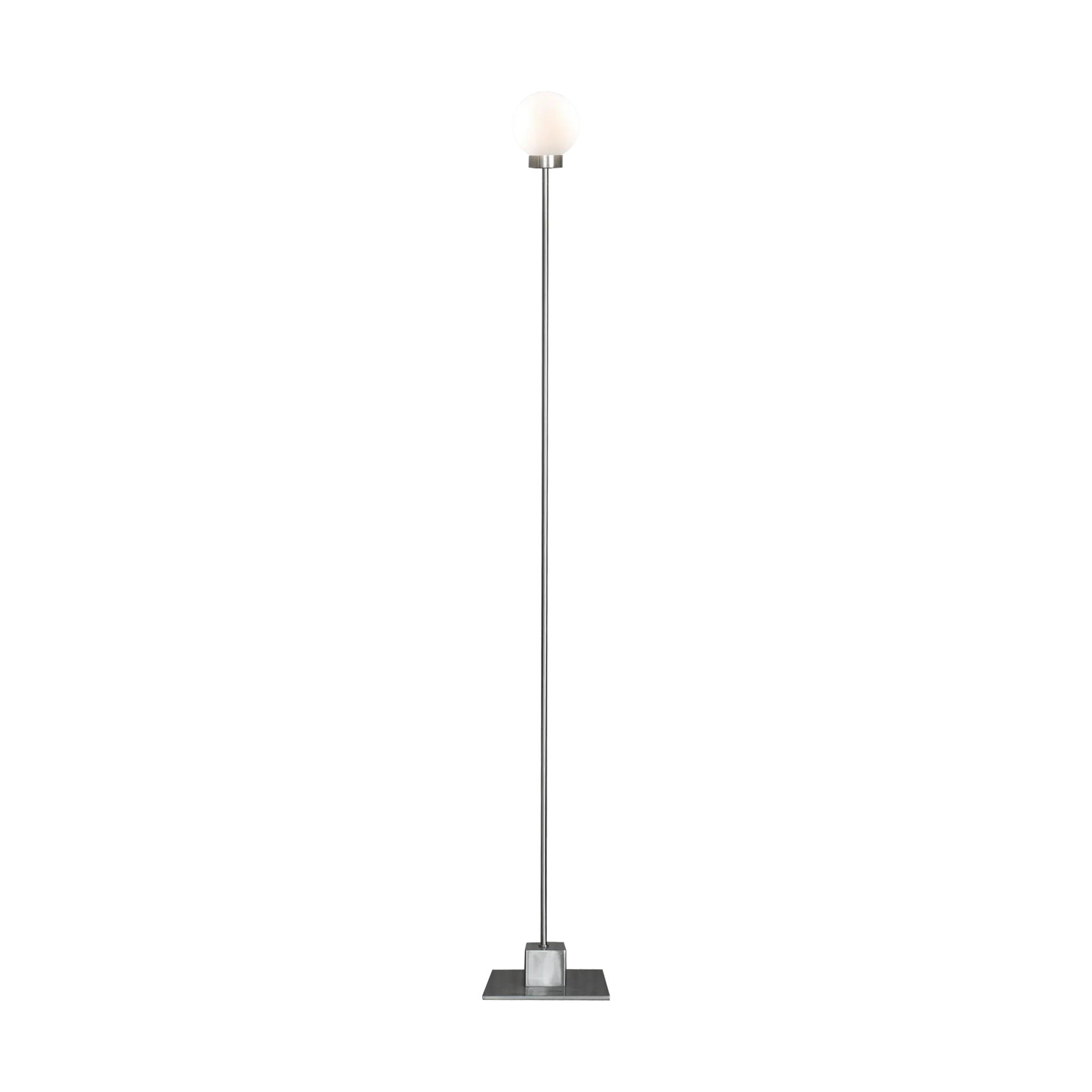 Snowball golvlampa 117 cm, Steel Northern