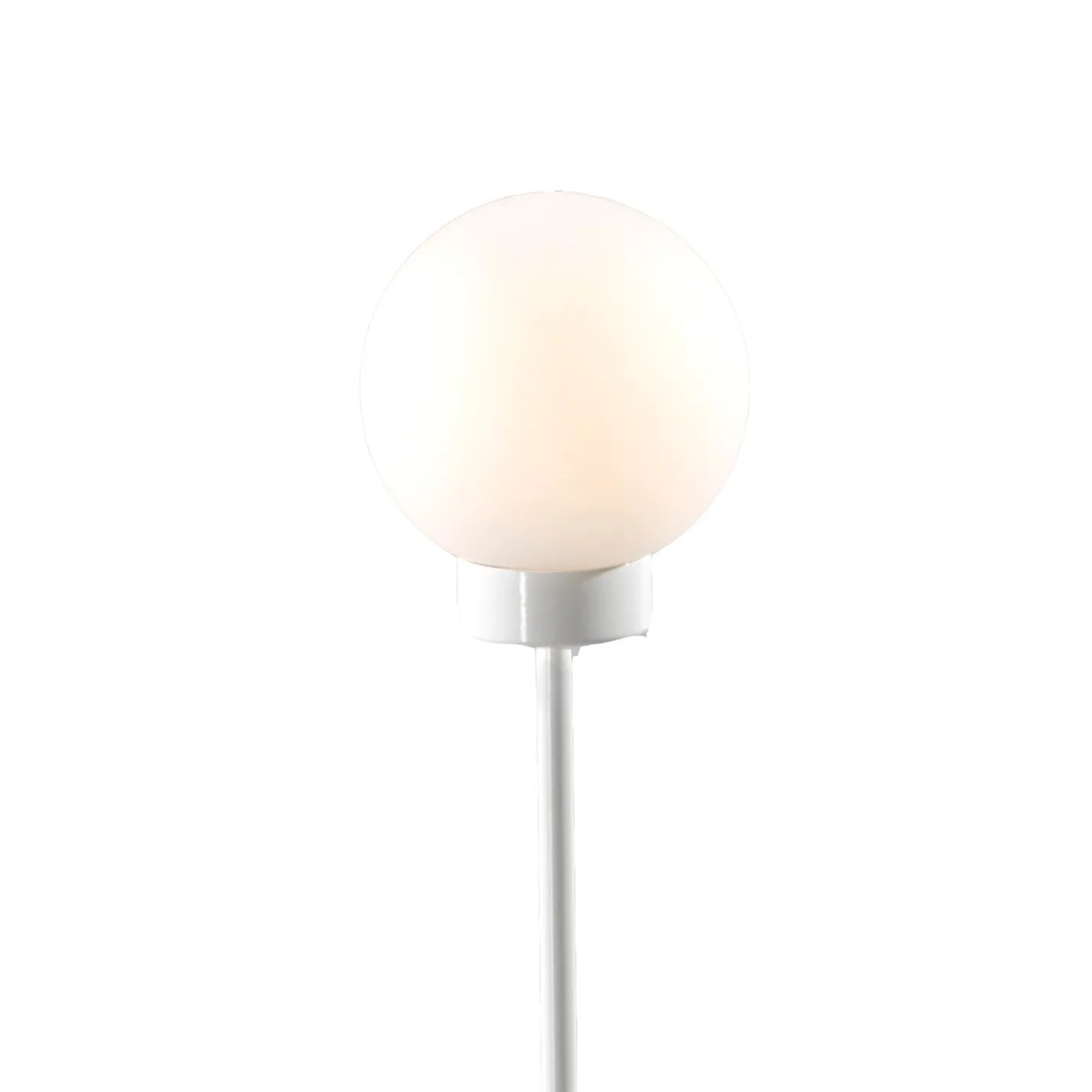 Snowball lampglas reserv, vit Northern