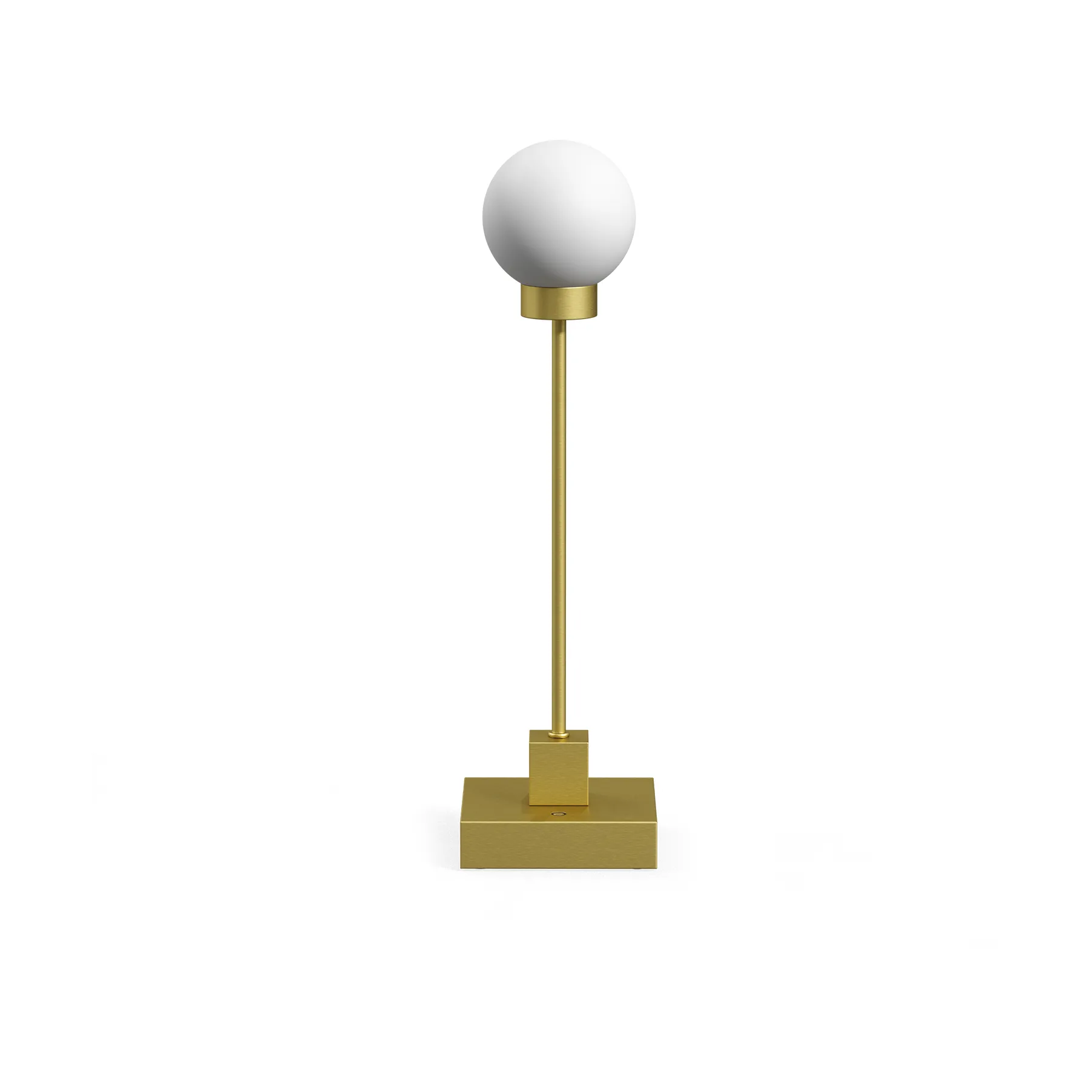 Snowball portabel bordslampa 33 cm, Mässing Northern