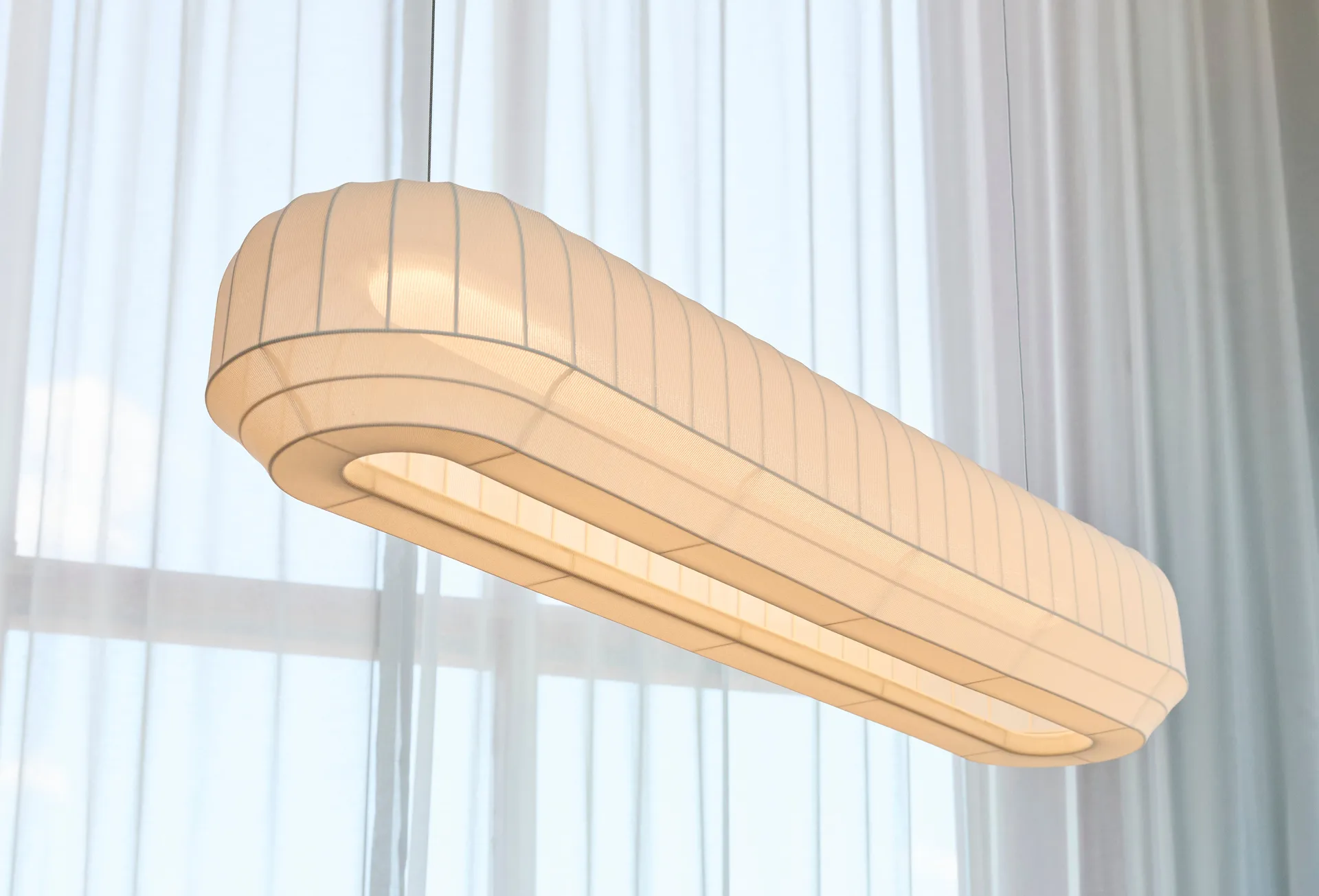 Tradition pendel linear 120 cm, White Northern