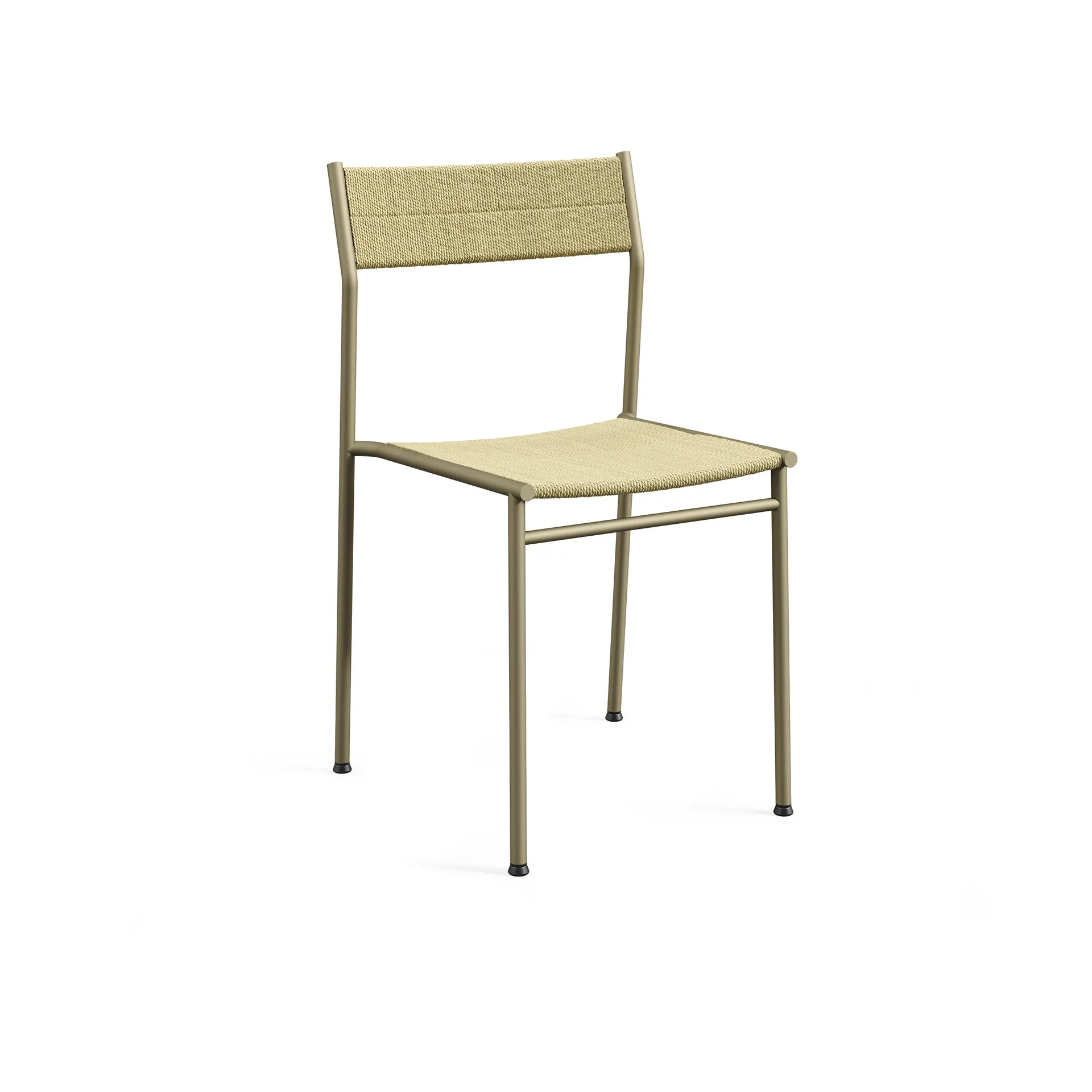Vev stol, Grey beige-natural rope Northern