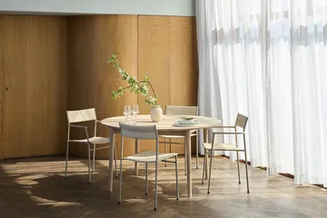Vev stol - Grey beige-natural rope - Northern