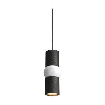 Lightbone pendel - Small 24 cm, black oak - Oblure