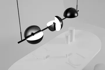Trapeze triplette pendel 140 cm - Black - Oblure