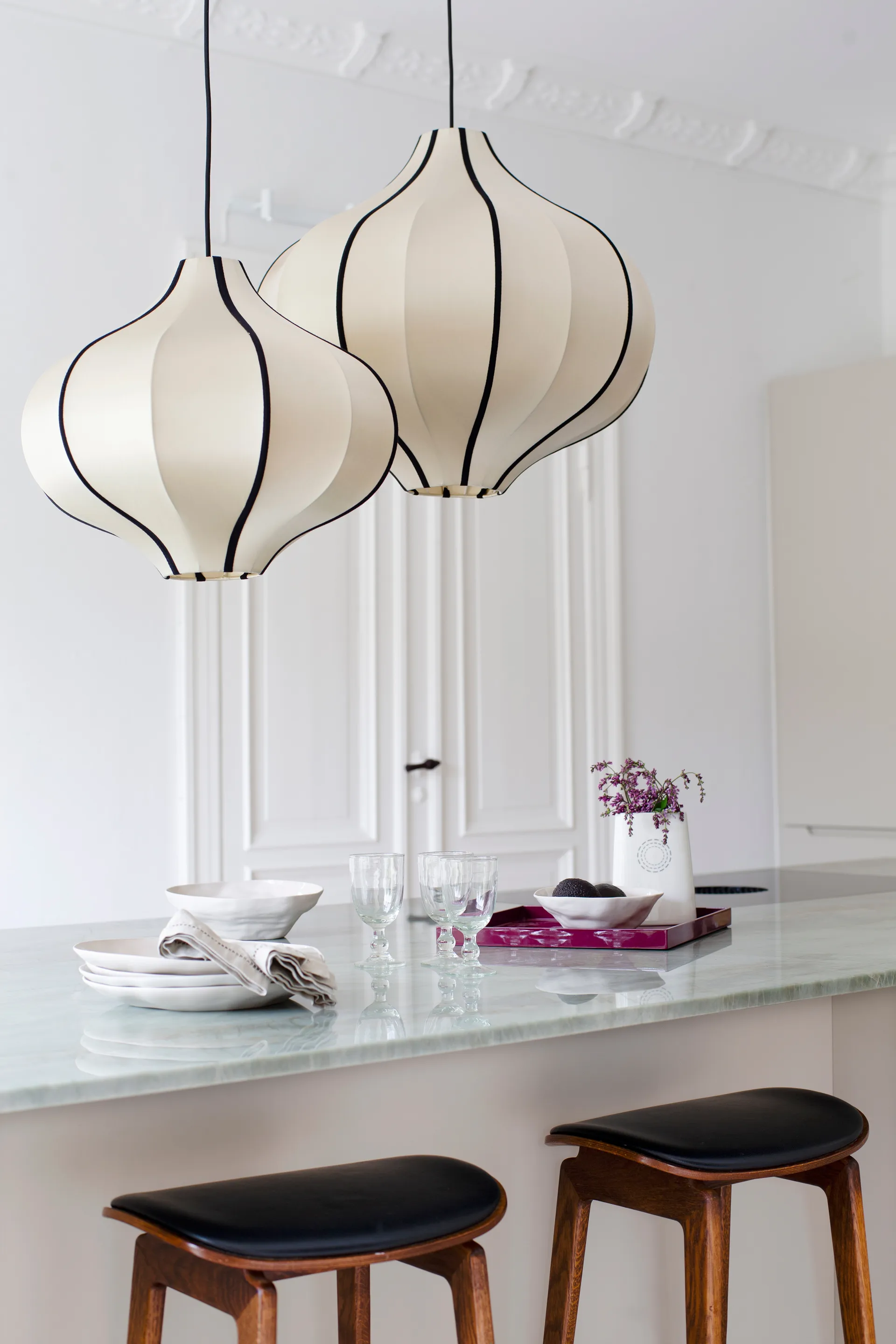 Indochina Classic Onion S lampskärm, Kit-black Oi Soi Oi