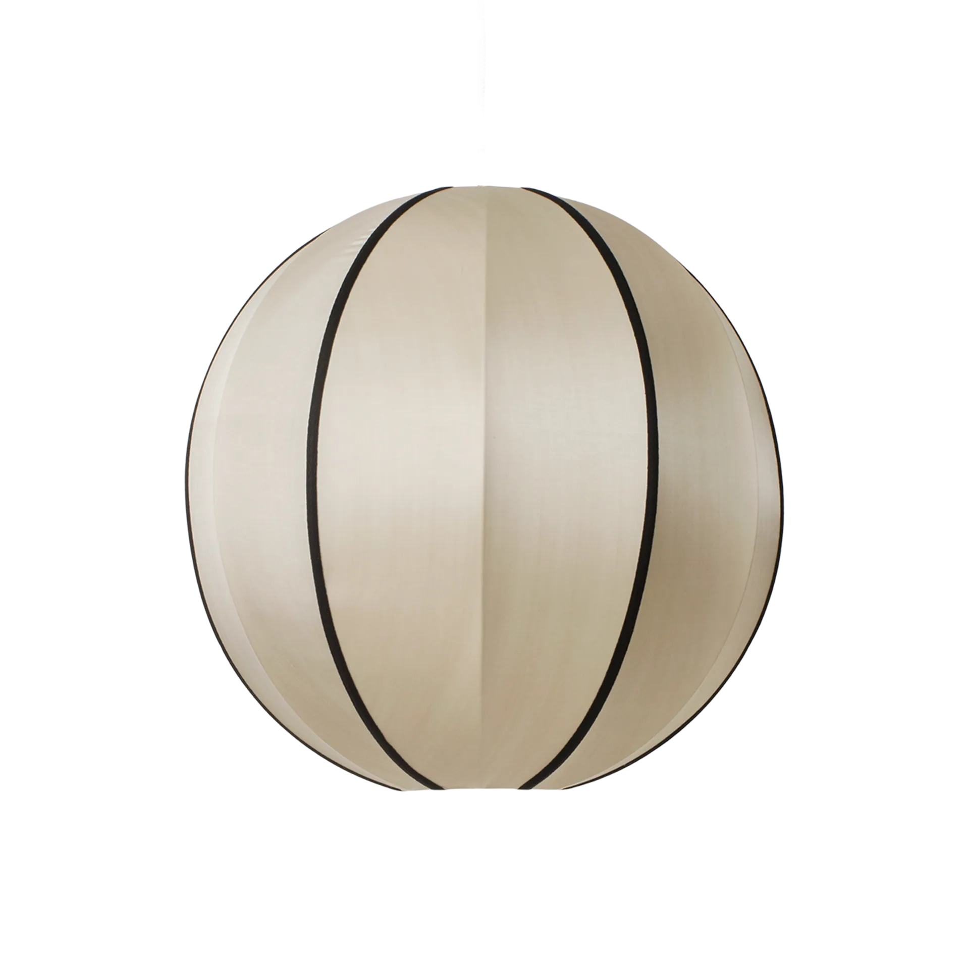 Indochina Classic Round lampskärm, Kit-black Oi Soi Oi