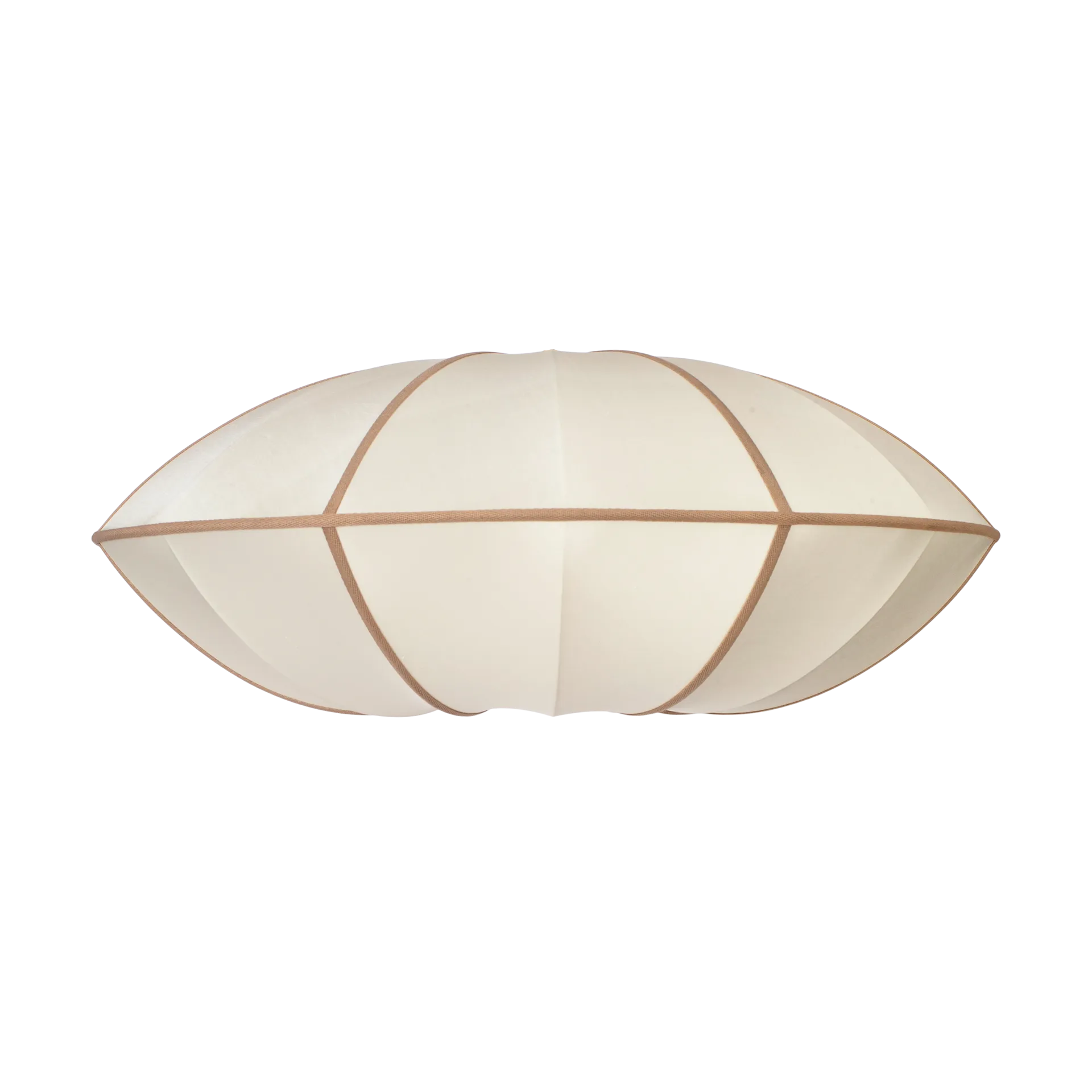 Indochina Classic UFO lampskärm, Offwhite-amber Oi Soi Oi