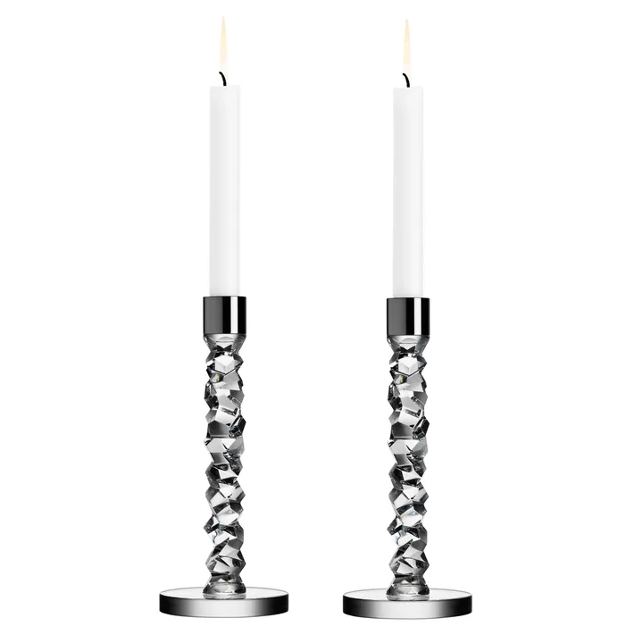 Carat ljusstake 2-pack - 24,2 cm - Orrefors