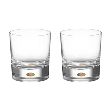 Intermezzo old fashioned 25 cl 2-pack - Guld - Orrefors