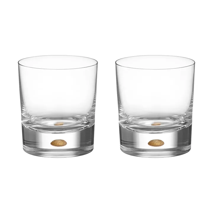 Intermezzo old fashioned 25 cl 2-pack - Guld - Orrefors