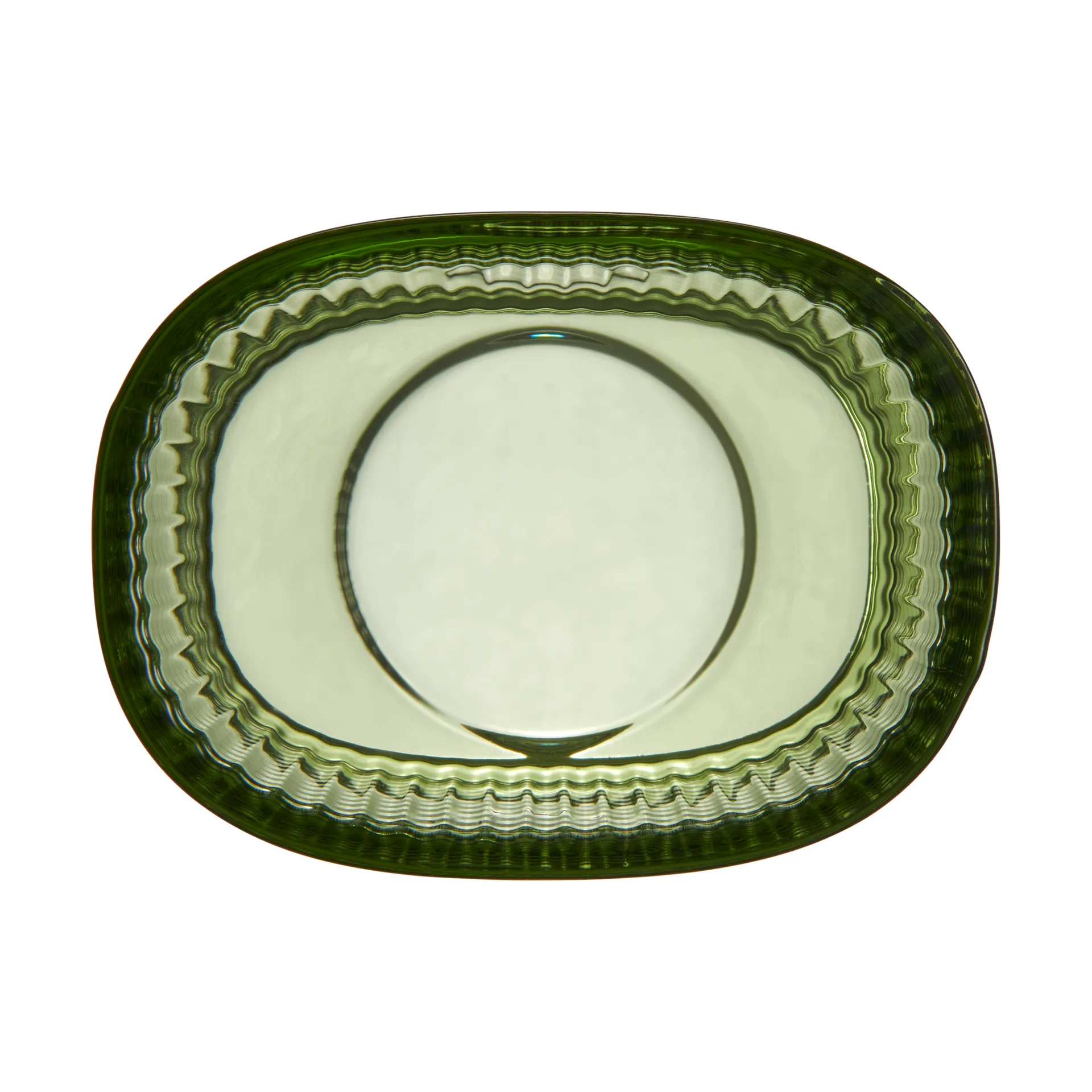 Magica ljuslykta super ellipse 5 cm, Grön Orrefors
