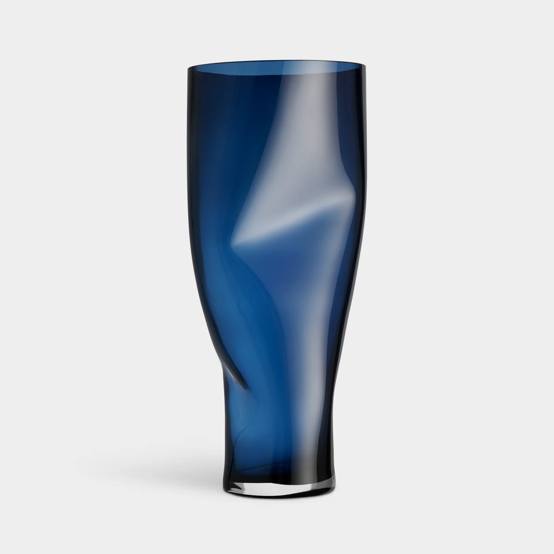 Squeeze vas 500 mm, Midnight blue Orrefors