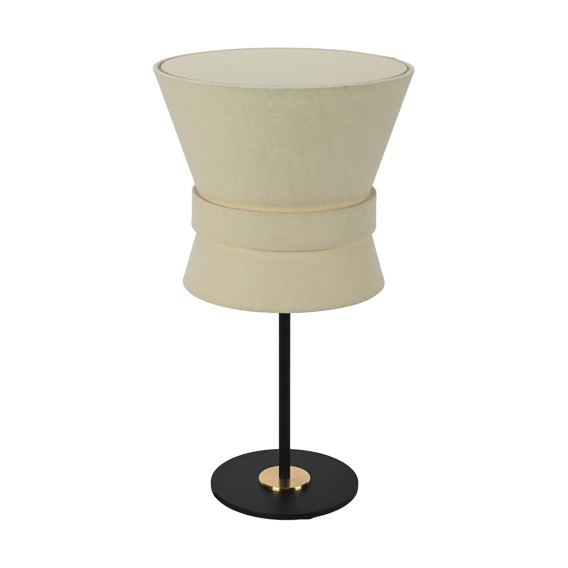 Bow bordslampa, Svart-cream white, small 50 cm Örsjö Belysning