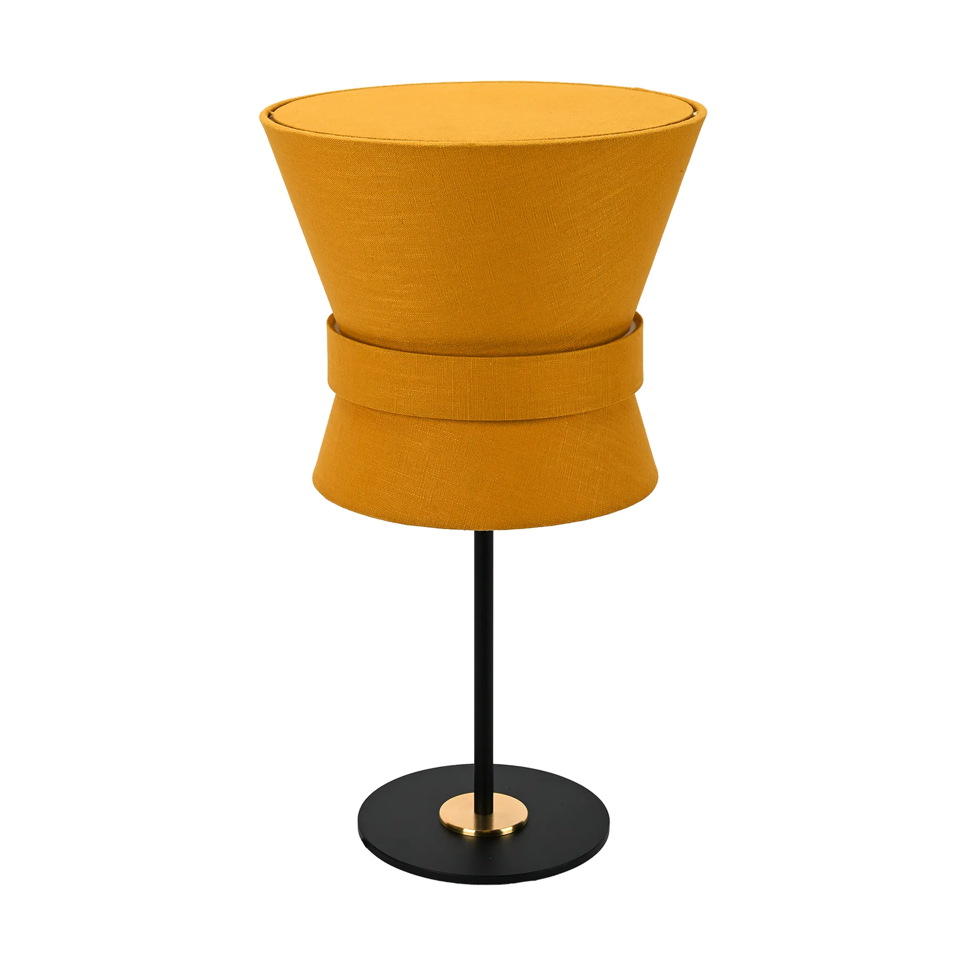Bow bordslampa, Svart-yellow ochre, small 50 cm Örsjö Belysning
