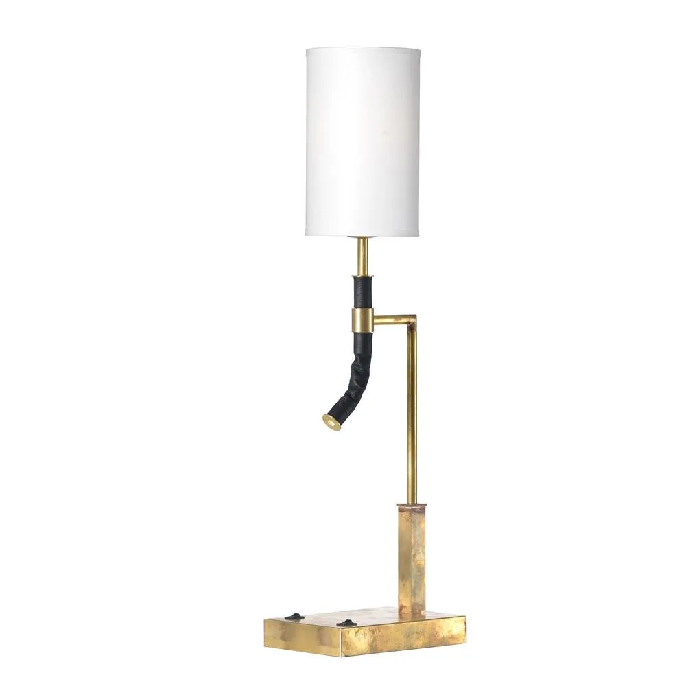 Butler bordslampa, rå mässing Örsjö Belysning