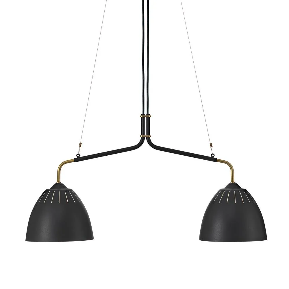 Lean taklampa, svart Örsjö Belysning