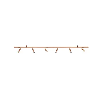 Star 6 vägg- och taklampa - Koppar, 200 cm - Örsjö Belysning