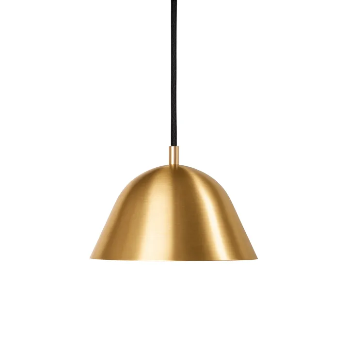 Streck pendel large 19x36 cm - Borstad mässing - Örsjö Belysning