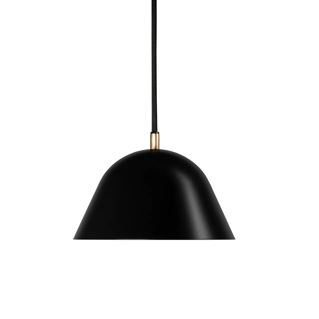 Streck pendel large 19x36 cm, Svart RAL 9005 Örsjö Belysning