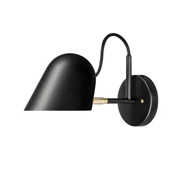 Streck vägglampa - svart, kopplingshus - Örsjö Belysning