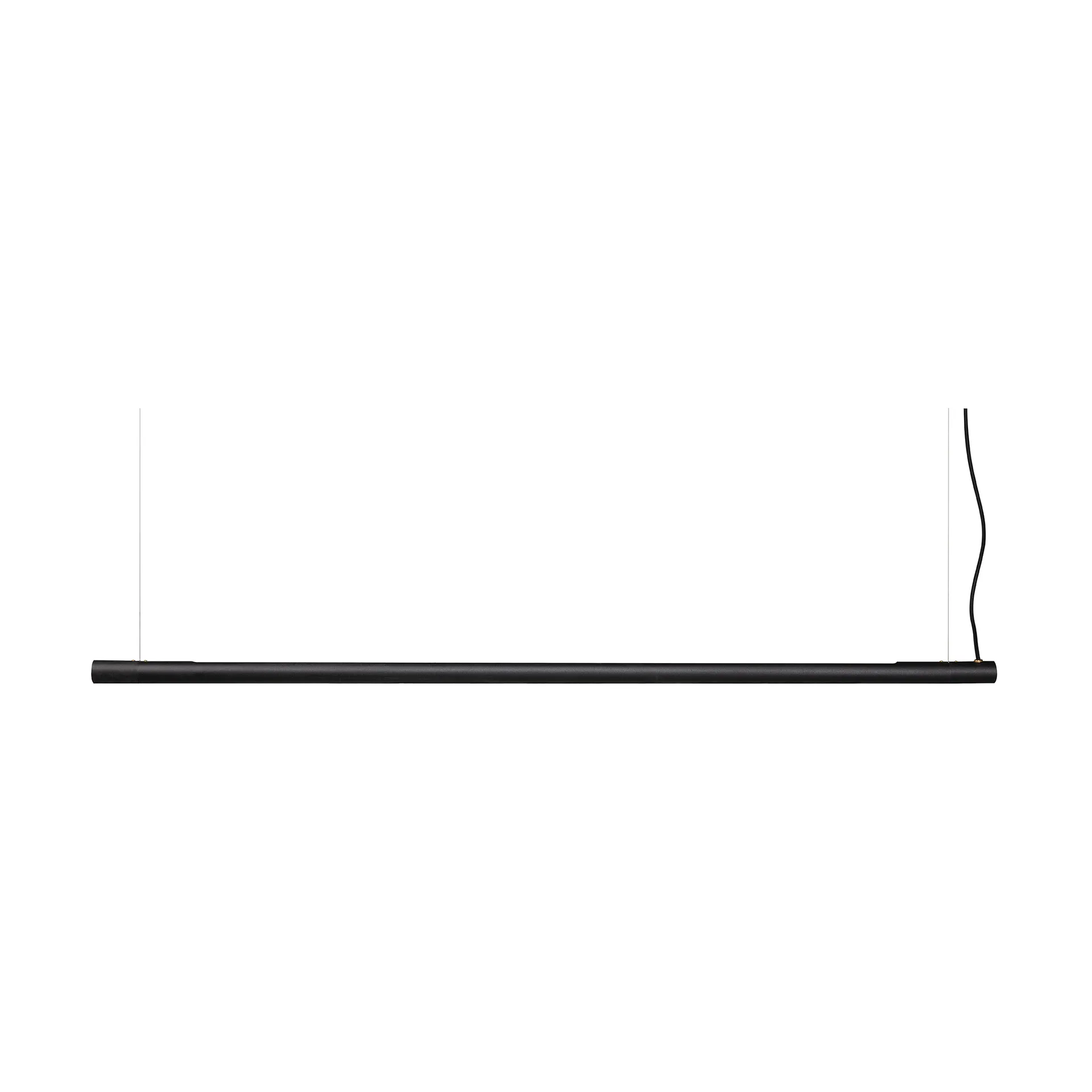 Tell taklampa 230 cm, Svart stål Örsjö Belysning