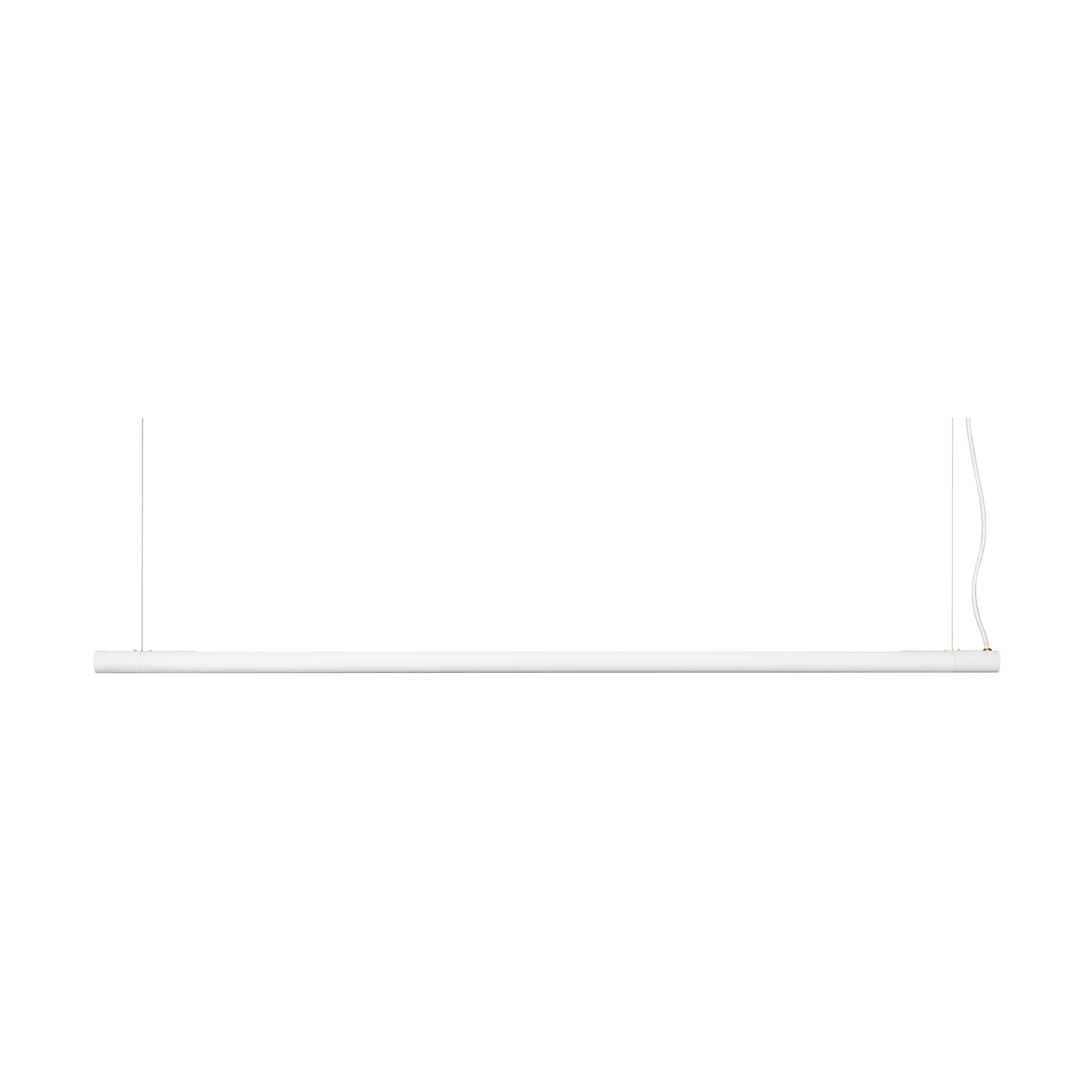 Tell taklampa 230 cm, Vitt stål Örsjö Belysning