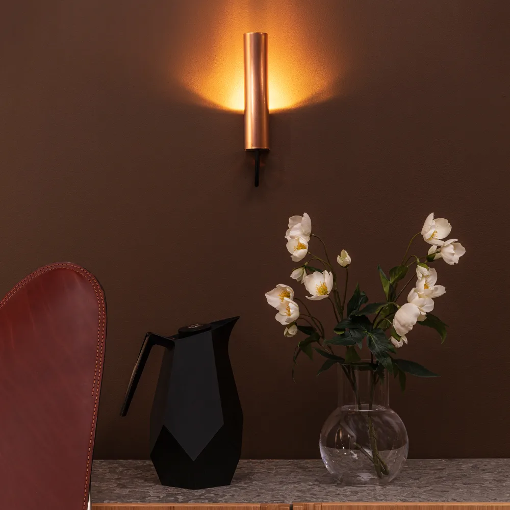Visir vägglampa, Vit Örsjö Belysning