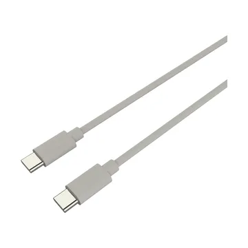 USB-C till USB-C kabel 240 w - Sandhamn beige, 2 m - Palette
