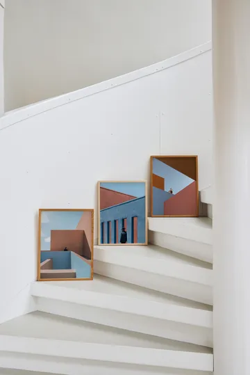Angular Afternoon  poster - 30x40 cm - Paper Collective