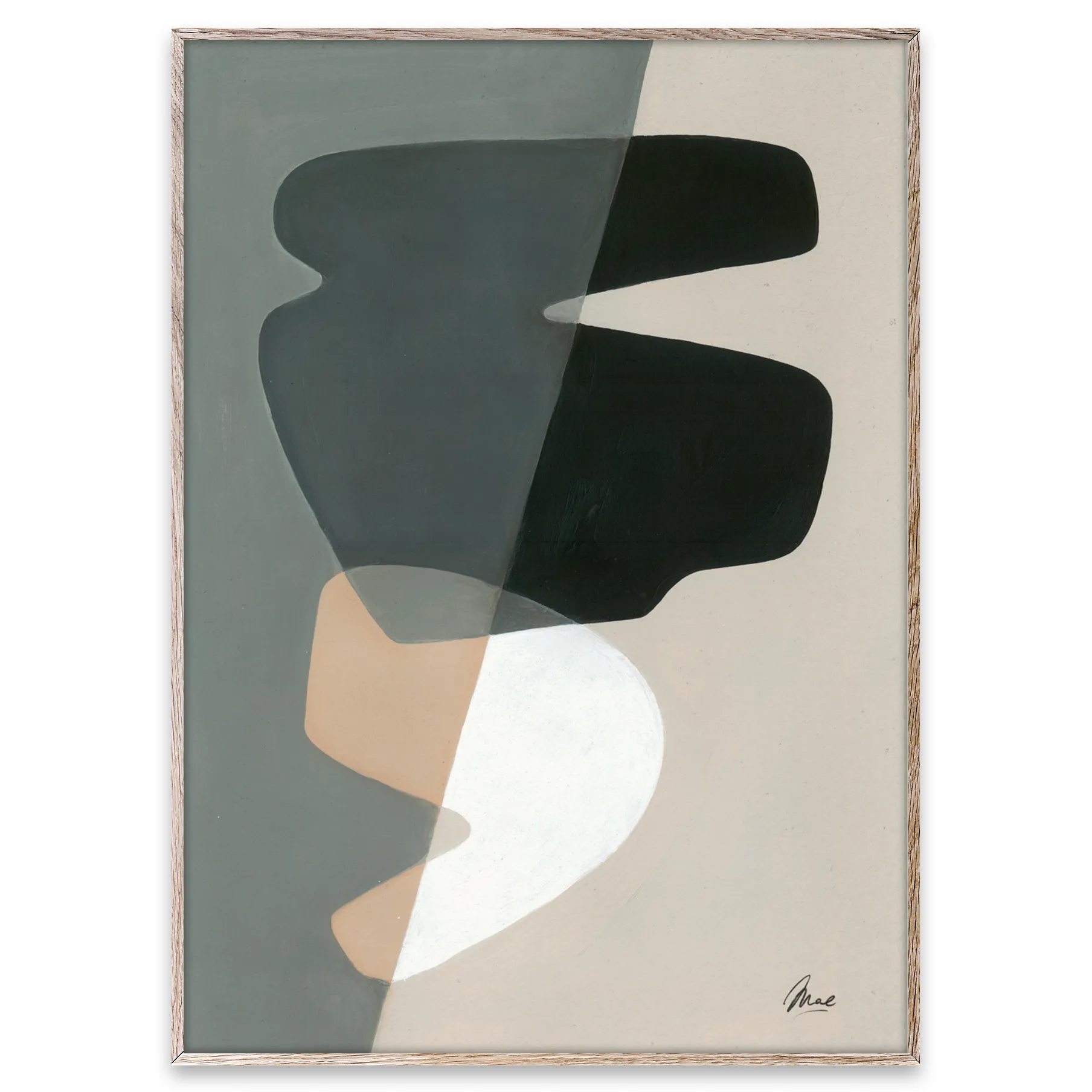 Composition 02 poster, 70x100 cm Paper Collective