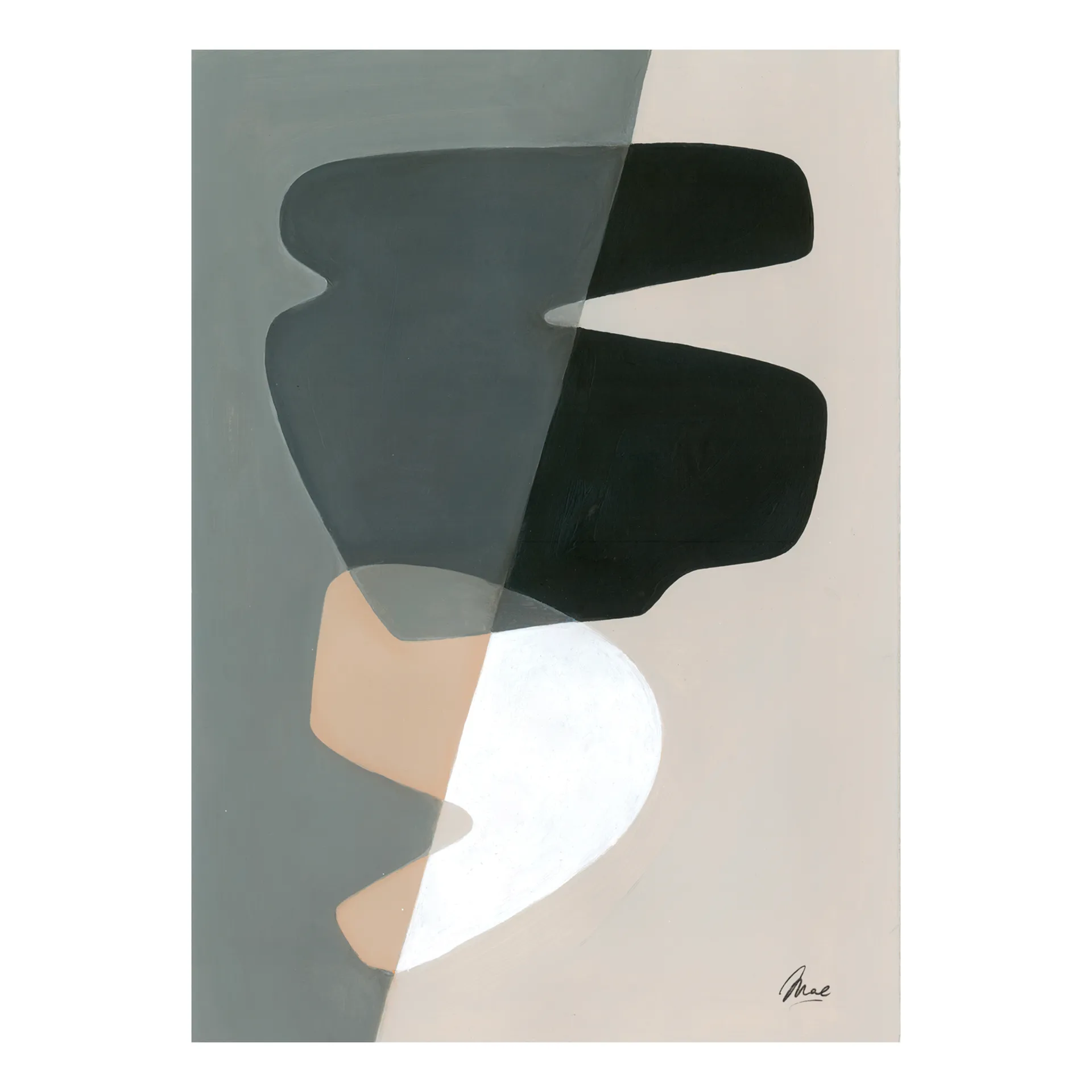 Composition 02 poster, 70x100 cm Paper Collective