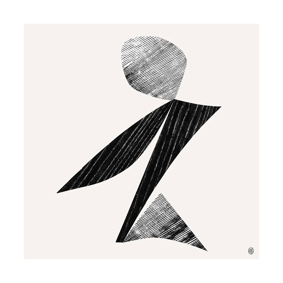 Cut Shapes 01 poster, 70x70 cm Paper Collective