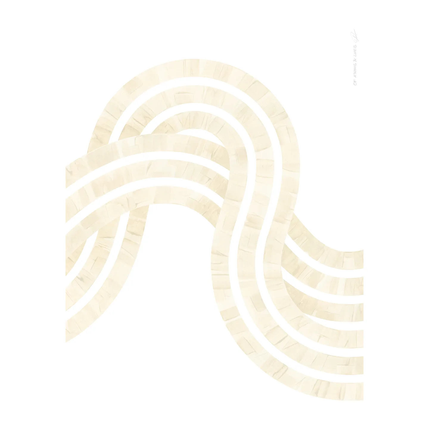 Entropy Sand 02 poster, 30x40 cm Paper Collective