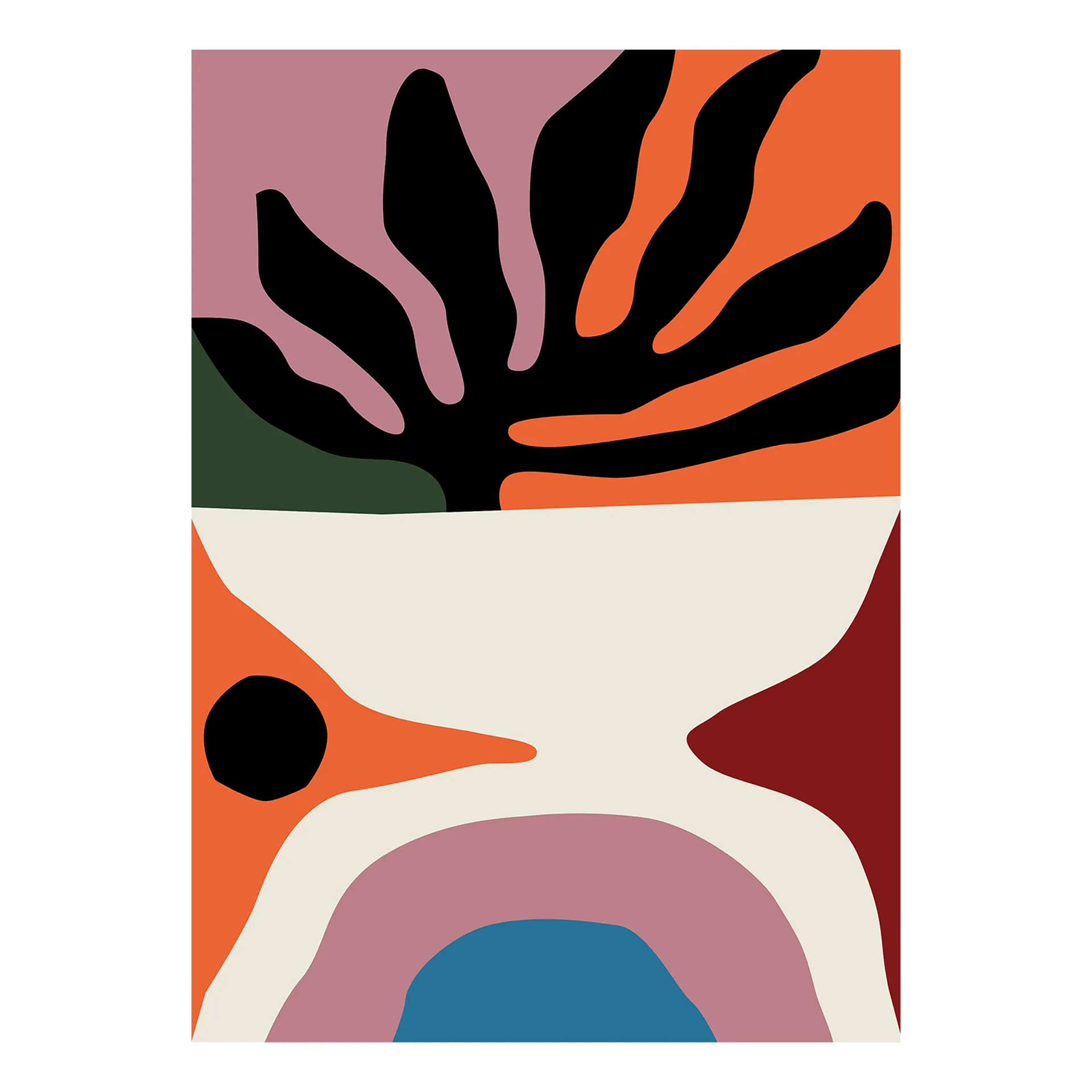Flora poster, 50x70 cm Paper Collective